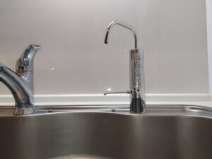 広島キッチン取付け隊　アルカリイオン整水器の工事　施工後　